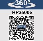 Scheppach HP 2500 S – obojsmerná vibračná doska 125 kg