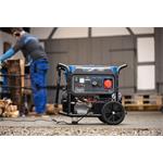 Scheppach SG 7100x rámová elektrocentrála 5500 W s AVR regulací a elektrostartem