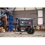 Scheppach SG 7100x rámový generátor 5500 W s reguláciou AVR a elektrickým štartom