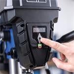 Scheppach TBM 250 Vario stojanová vŕtačka s krížovým laserom