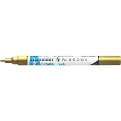 SCHNEIDER Akrylová fixka "Paint-It 310", zlatá, 2 mm