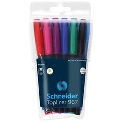 SCHNEIDER Liner  "Topliner 967", 6 barev, 0,4mm