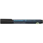 SCHNEIDER Permanentní popisovač "Maxx 130", černá, 1-3mm, kuželový hrot