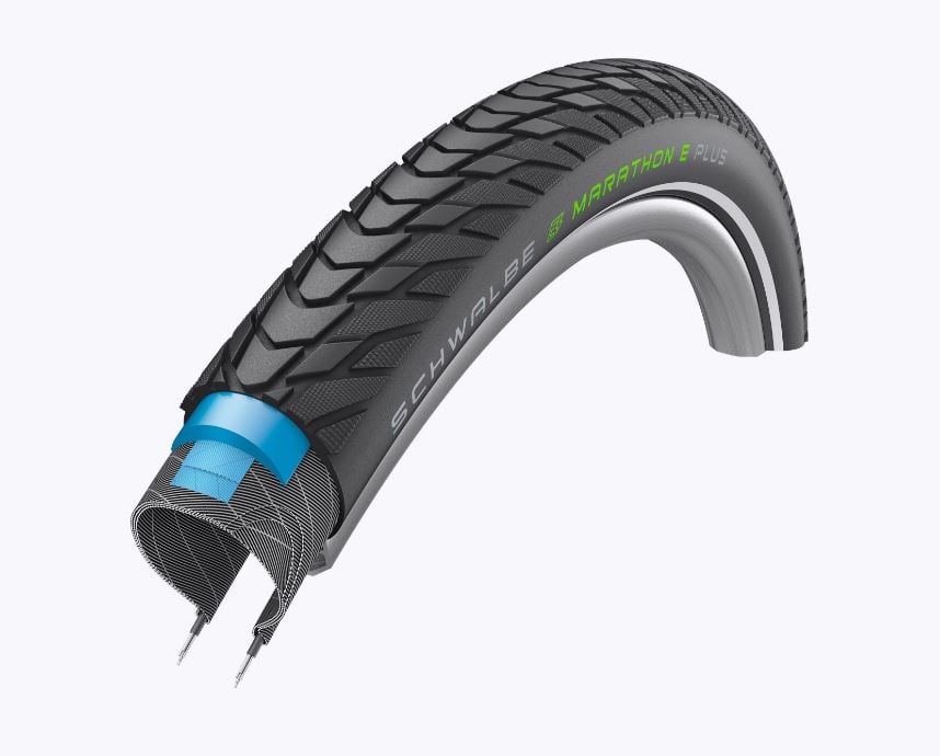 Schwalbe plášť Marathon E-plus 37-622 Smart DualGuard reflexní pruh
