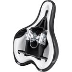 Sedlo FORCE KIDS 12-16", čierno-šedé
