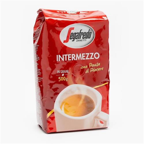 Segafredo Káva "Intermezzo", zrnková, pražená, vakuově balená, 500 g