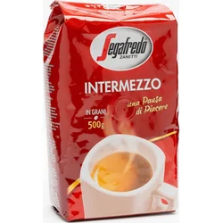 Segafredo Káva "Intermezzo", zrnková, pražená, vakuově balená, 500 g