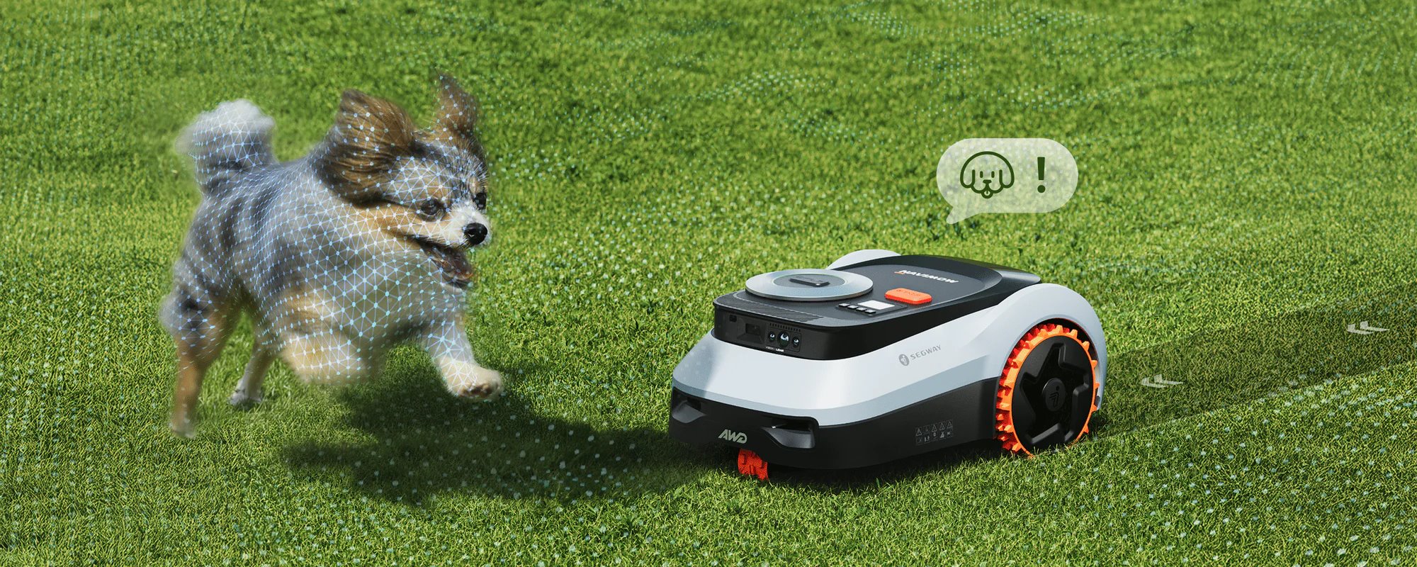 SEGWAY Navimow i210E Lidar Pro AWD 1000 m2 (Lidar + Vision)