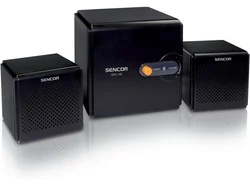 SENCOR AKTIVNI 2.1 REPRODUKTORY SPS 700, 2x2W + 4W