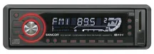 SENCOR Autorádio s CD/MP3/USB SCD 5075MR červené podsvícení, 4x50 W, USB, CD, CD-R, CD-RW, SD, MP3, Antishock