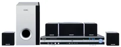 SENCOR Domácí kino DVD/MPEG4 SHC XD550, 280W, FM tuner, Dolby Digital