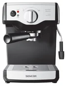 SENCOR Espresso SES 9050, 15 bar, 1200W, zásobník na vodu 1,7 l, parní tryska