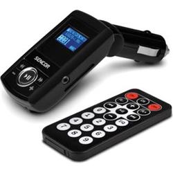 Sencor FM MP3/WMA FM modulátor SWM 160R, SD/MMC/USB, LCD, DO, 12-24V