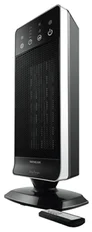 Sencor Keramické topidlo SFH 9012, 2000W, PTC články, dálkové ovládání, LED display, vzduchový filtr, časovač