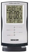 SENCOR Meteostanice SWS 20, hodiny, venkovní čidlo, buzení