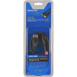 Sencor SAV 174-015 HDMI kabel,černý,1,5 metru - Kabely + redukce
