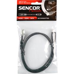 Sencor SCO 512-008 Konektor USB 2.0 A - Konektor USB 2.0 micro B