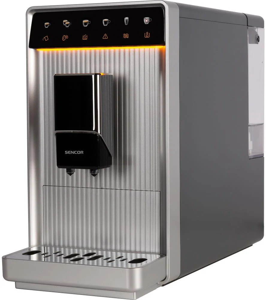 Sencor SES 7300BK Automatické espresso, nerezová oceľ