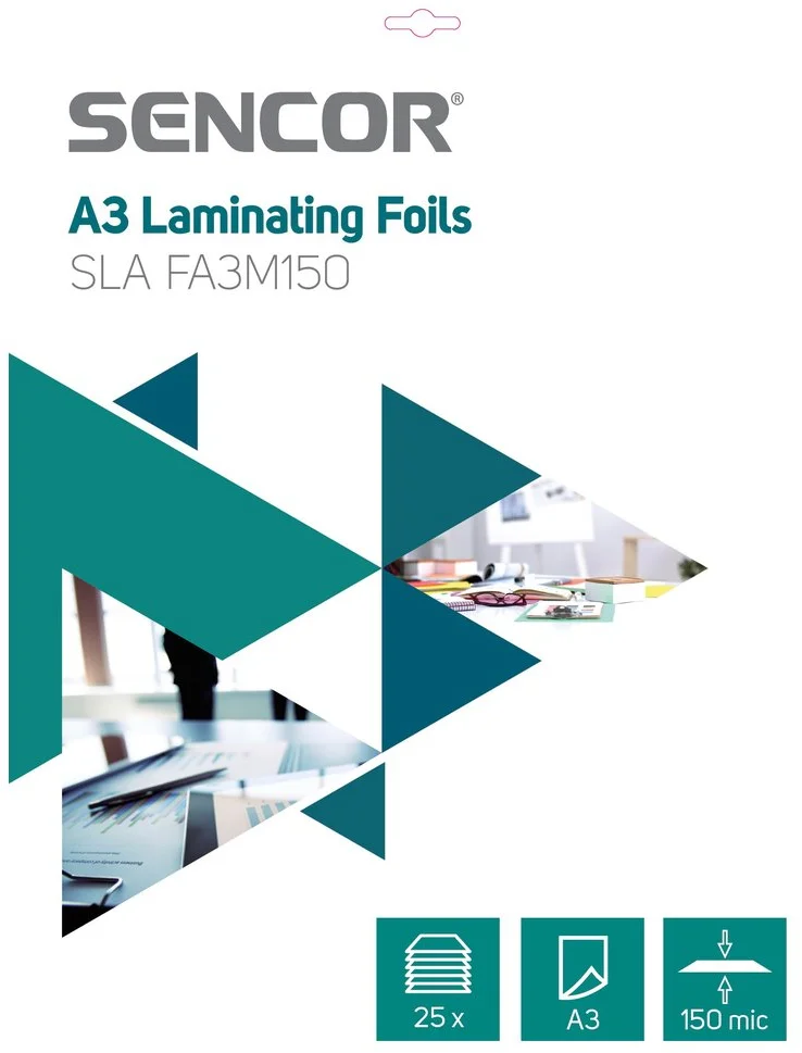 Sencor SLA FA3M150 Laminovacia fólia A3, 150 mic