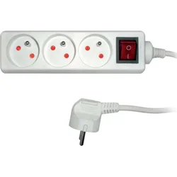 Sencor SPC 19 prodlužovací přívod 2m/3 3×1,0mm, 230V, s vypínačem