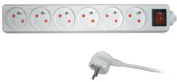 Sencor SPC 34 prodlužovací přívod 5m/6 3×1,0mm, 230V, s vypínačem - Kabely + redukce