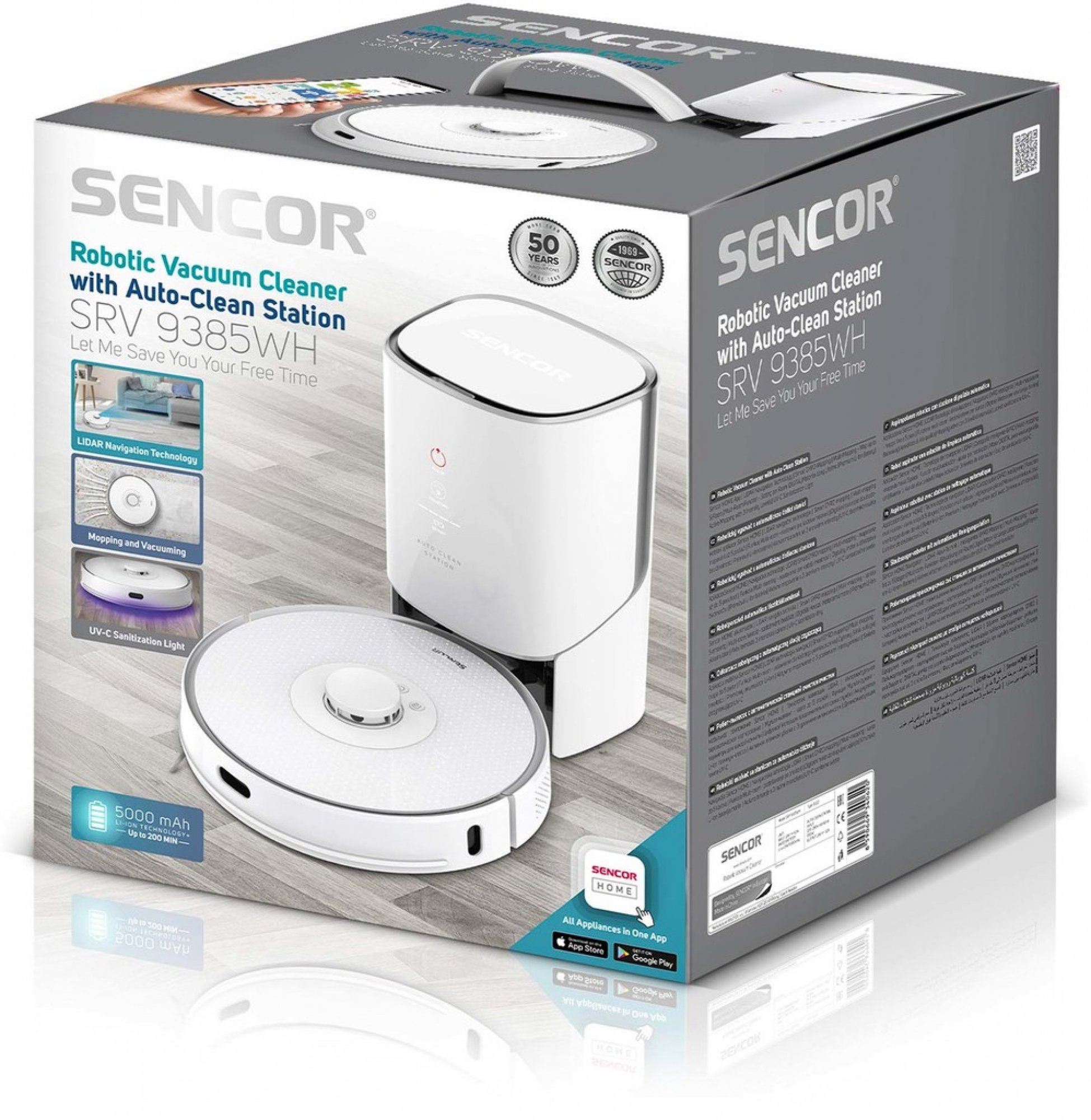 Sencor SRV 9350WH, bílá