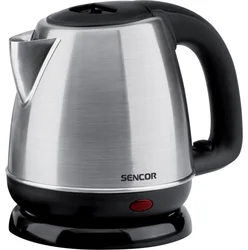 SENCOR SWK 1030SS varná konvice,nerez,1l,vodoznak,2000W