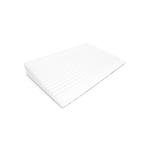 Sensillo Kojenecký polštář - klín bílý Luxe s aloe vera 60x38 cm
