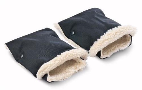Sensillo Rukávník na kočárek 2 ks 45x21 black
