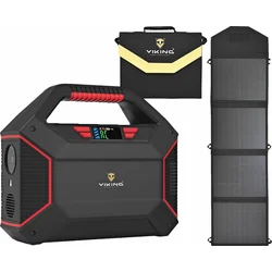 Set bateriový generátor Viking GB155Wh a solární panel Viking L60