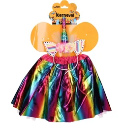 Set karneval W026066 - jednorožec barevný