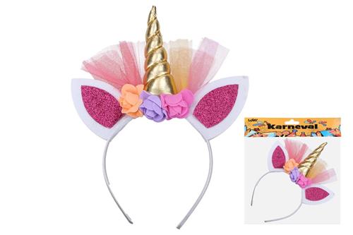 Set karneval W026111 - čelenka jednorožec