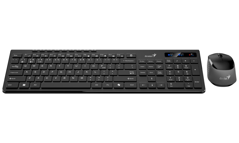 Set klávesnice a myši Genius SlimStar 8230, bezdrôtový, CZ/SK