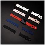 Set silikonových řemínků FIXED Silicone Sporty Strap pro Apple Watch 42/44/45/46mm, bílý