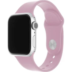Set silikonových řemínků FIXED Silicone Strap pro Apple Watch 38/40/41mm, světle růžový