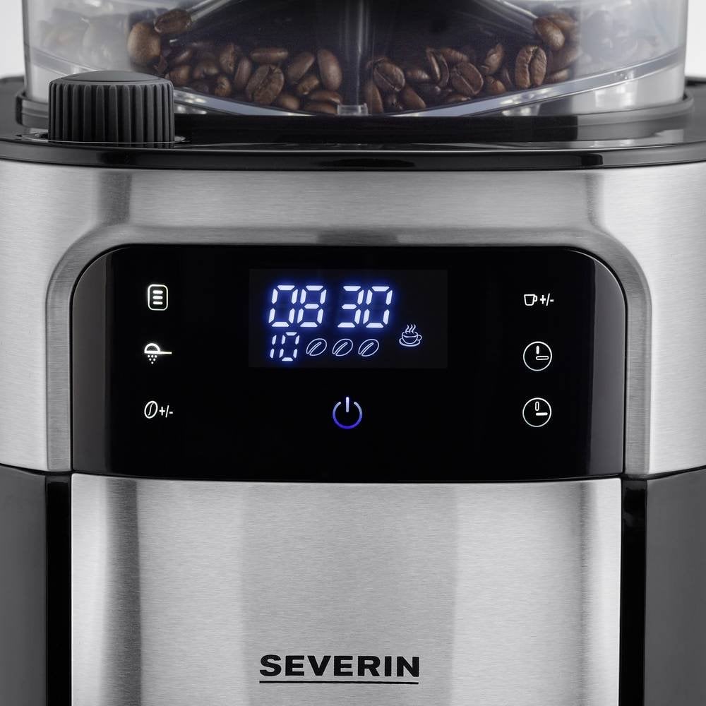 Severin KA 4813, černý/nerez