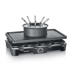 Severin RG 2347 raclette + fondue, černý
