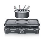 Severin RG 2347 raclette + fondue, čierna