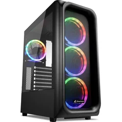 SHARKOON RGB TG5M ATX MidiTower Black