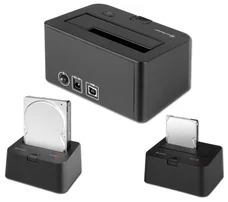 SHARKOON SATA QuickPort, připojení 3,5" a 2,5" HDD SATA