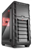 SHARKOON SKILLER SGC1 Window ATX MidiTower RED