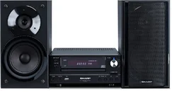 SHARP XL-E100HBK, Hifi-mikro systém, 2x50 W, CD/ CD-MP3/ CD-WMA, HDMI,USB