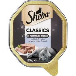 Sheba Telecí a kuřecí paštika 85g