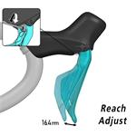 SHIMANO kot brzd-set 105 BR-R7170+ST-R7170 před/levá J-kit (ST) polymer + chl BH90/100cm pro 160mm k
