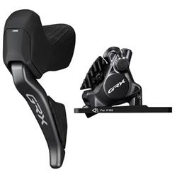 SHIMANO kot brzd-set GRX BR-RX820/ST-RX825 přední BR/levá ST FLAT MOUNT polymer+chladič SMBH90/1000m