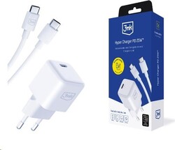 Sieťová nabíjačka 3mk Hyper Charger PD 25 W + kábel USB-C