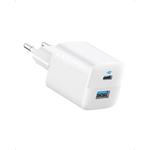 Sieťová nabíjačka Anker 323 33W, 1xUSB-C, 1xUSB-A biela