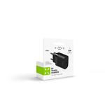 Sieťová nabíjačka FIXED s výstupom USB-C a podporou PD, 20 W, čierna