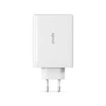 Sieťová rýchlonabíjačka Epico UltraBoost GaN 140W EA140 - biela