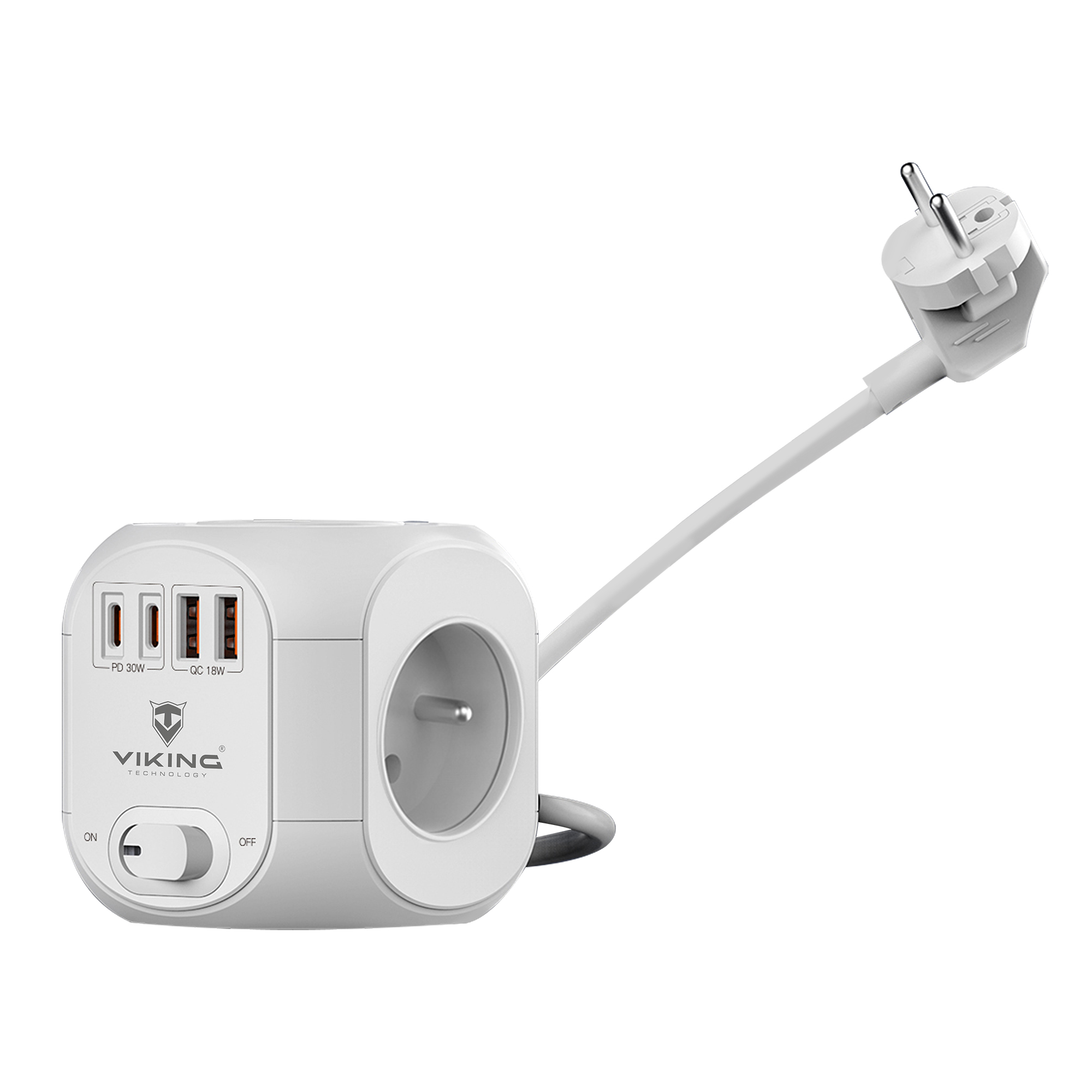 Sieťový adaptér Viking AC CUBE PD30